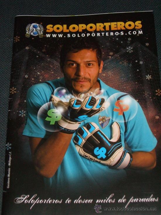 Coleccionismo deportivo: Cat&aacute;logo de SoloPorteros (52 p&aacute;gs repletas de guantes,botas,campus,fotograf&iacute;as de porteros,...)