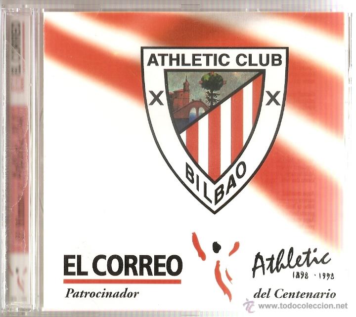 Coleccionismo deportivo: CD ATHLETIC CLUB BILBAO. EL HIMNO DEL ATHLETIC CLUB. PATROCINADOR EL CORREO. 1998. FUTBOL. VER FOTOS