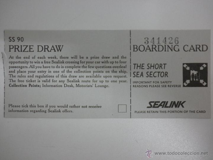 Sammelleidenschaft Sport: Billete Ferry - Aficionados del FC Barcelona - Bar&ccedil;a - Copa Europa - Wembley 1992 - Ticket ABS