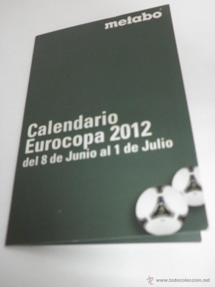 Sammelleidenschaft Sport: Calendario de bolsillo - Selecci&oacute;n Espa&ntilde;ola - Eurocopa 2012 celebrado en Polonia / Ucrania