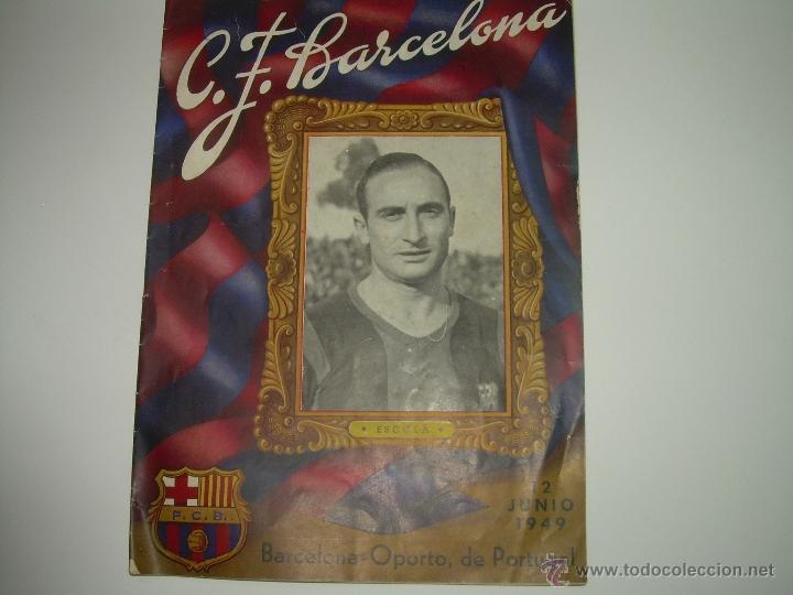 Coleccionismo deportivo: REVISTA.....F.C. BARCELONA....1949 - Foto 1