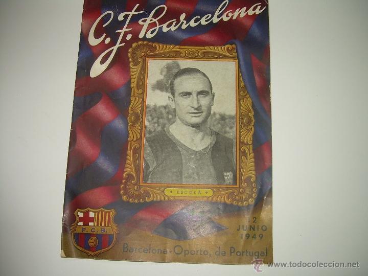 Coleccionismo deportivo: REVISTA.....F.C. BARCELONA....1949 - Foto 2