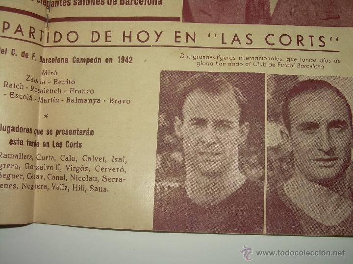 Coleccionismo deportivo: REVISTA.....F.C. BARCELONA....1949 - Foto 6
