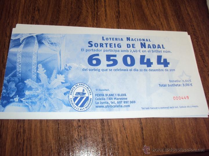 Coleccionismo deportivo: RCD Espanyol. Participacion Sorteo Navidad. - Foto 1