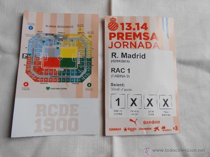 Coleccionismo deportivo: ACREDITACI&Oacute;N   RCF  ESPA&Ntilde;OL - Foto 1