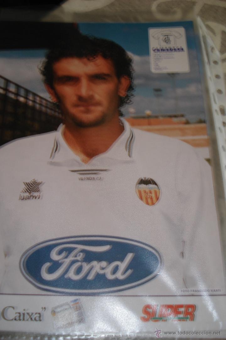 Coleccionismo deportivo: POSTER DE CAMARASA CON SUS DATOS PERSONALES