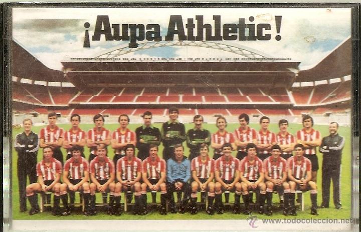 Coleccionismo deportivo: CASSETTE ATHLETIC CLUB BILBAO. AUPA ATHLETIC. A&Ntilde;O 1983. CAJA DE AHORROS VIZCAINA. FUTBOL. VER FOTOS.