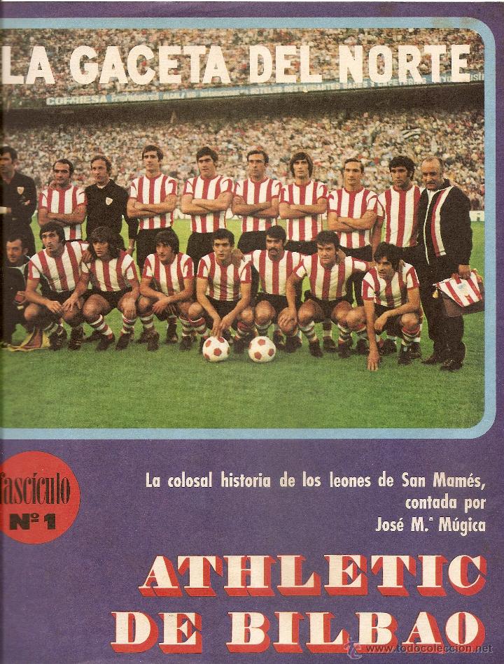 Sammelleidenschaft Sport: REVISTA ATHLETIC CLUB BILBAO. FASCICULO 1. LA GACETA DEL NORTE. A&Ntilde;OS 70.