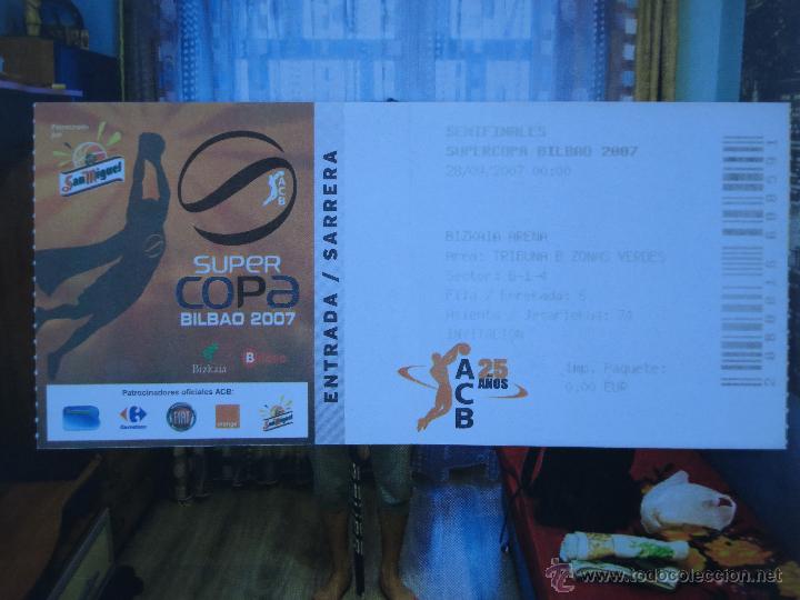 Coleccionismo deportivo: SUPER COPA BILBAO 2007 - Foto 1