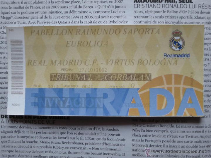Collectionnisme sportif: EUROLIGA BALONCESTO TEMPORADA 2002/2003