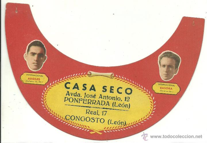 Sammelleidenschaft Sport: (F-527)VISERA CASA SECO FUTBOLISTAS FC BARCELONA, BASORA,R.C.D.ESPA&Ntilde;OL, ARGILES A&Ntilde;OS 50.