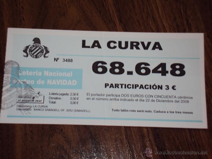 Sports collectibles: LA CURVA.  PARTICIPACION.