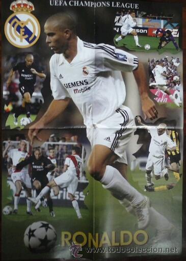 Coleccionismo deportivo: POSTER DE RONALDO. REAL MADRID - Foto 1