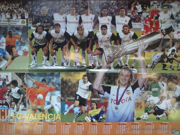 Coleccionismo deportivo: POSTER DEL VALENCIA C.F. - Foto 1