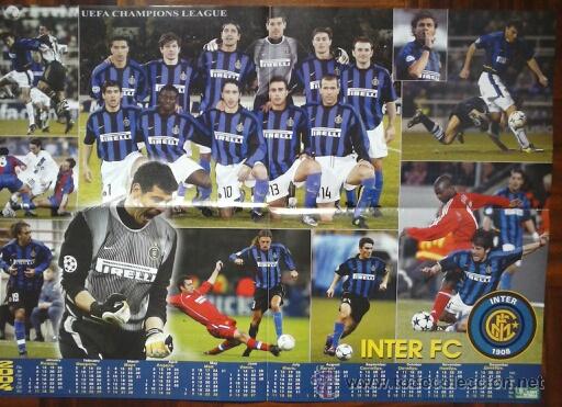 Coleccionismo deportivo: POSTER INTER DE MILAN FC - Foto 1