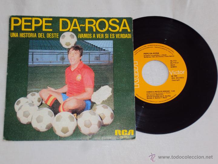 Coleccionismo deportivo: Aupa ESPA&Ntilde;A 82 !!! LOTE 5 VINILOS. - Foto 4