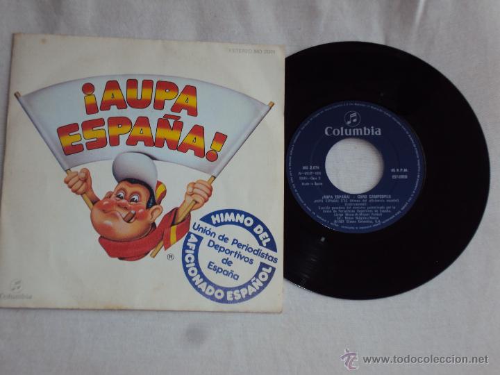 Coleccionismo deportivo: Aupa ESPA&Ntilde;A 82 !!! LOTE 5 VINILOS. - Foto 5