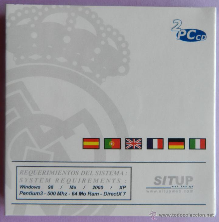 Coleccionismo deportivo: REAL MADRID - MULTIMEDIA CD ACTION PACK 1902 - 2003 - 2 CDS PRODUCTO OFICIAL - MINI CDROM - Foto 2