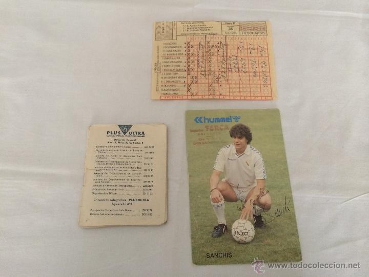 Sports collectibles: LOTE DE DOCUMENTOS DEPORTIVOS, SEGUROS PLUS ULTRA!!!!