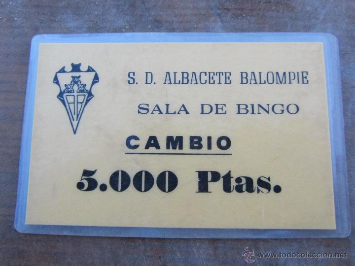 Collectionnisme sportif: ALBACETE BALOMPIE