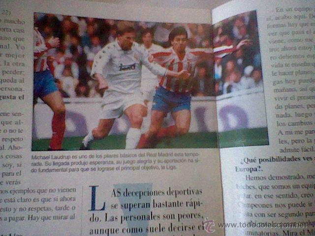 Coleccionismo deportivo: programa mano partido Real madrid DEPORTIVO 94 95 - Foto 2