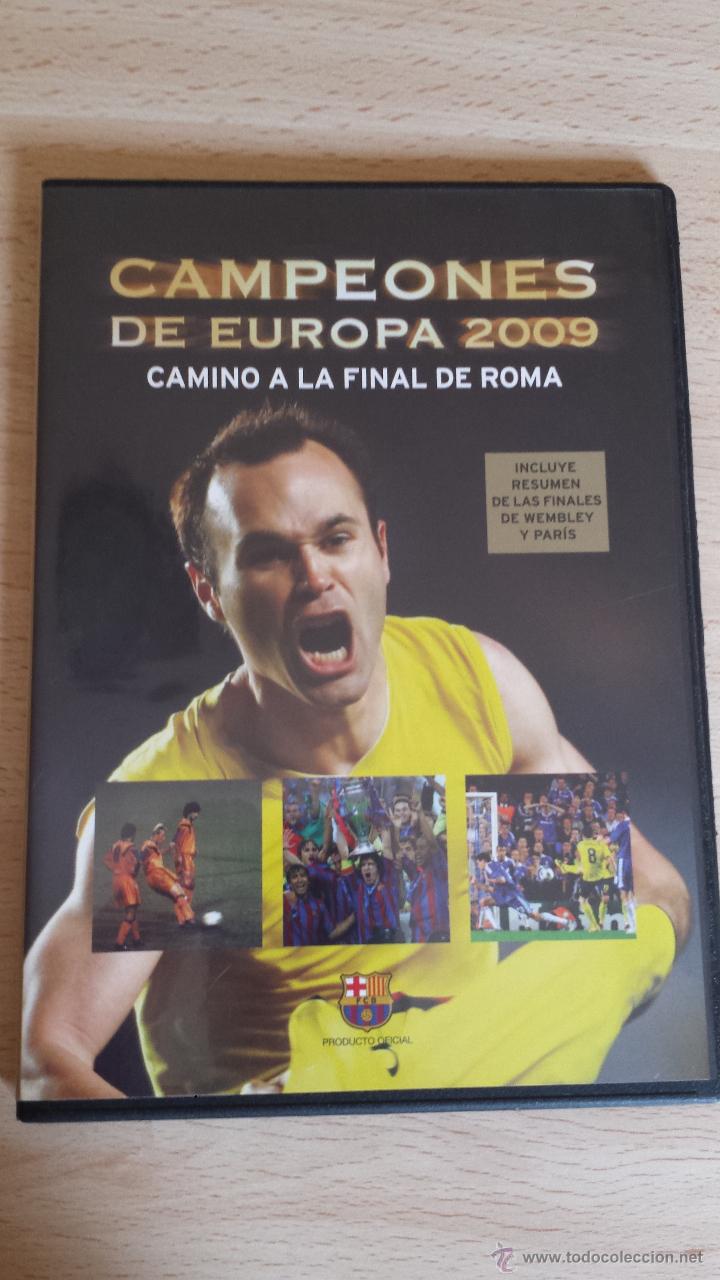 Coleccionismo deportivo: DVD Campeones de Europa 2009 - Foto 1