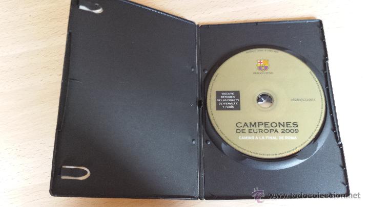 Coleccionismo deportivo: DVD Campeones de Europa 2009 - Foto 3