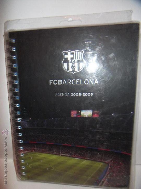 Sports collectibles: Agenda FC Barcelona 2008-2009