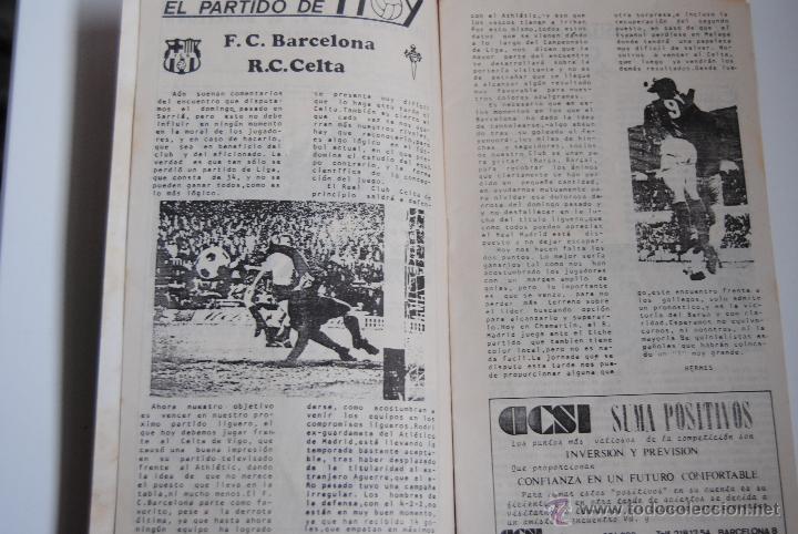 Coleccionismo deportivo: PROGRAMA OFICIAL F.C.BARCELONA  1-DICIEMBRE 1974 - Foto 5