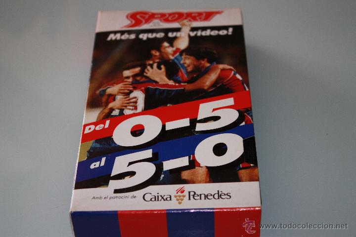 Sports collectibles: Video VHS Bar&ccedil;a FC Barcelona - Del 0-5 al 5-0 - 1994 - Sport