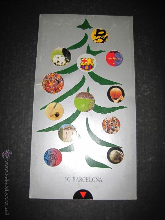 Coleccionismo deportivo: F .C. BARCELONA - FELIZ NAVIDAD 2001  - (CD- 1422) - Foto 1