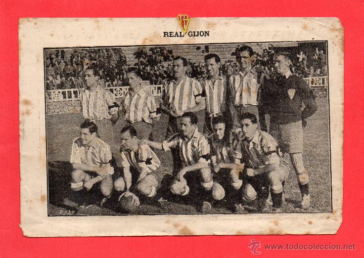 Coleccionismo deportivo: real gijon