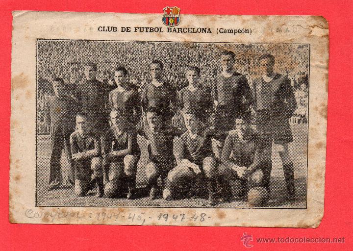 Coleccionismo deportivo: club de futbol barcelona - Foto 1