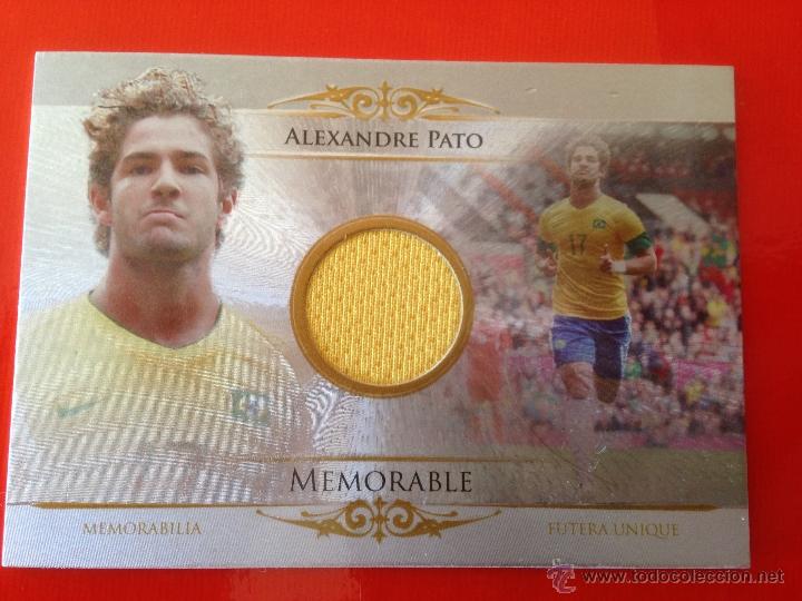 Collectionnisme sportif: Alexandre PATO Memorable Futera Unique 2014 numbered 84 of 111. Unused code