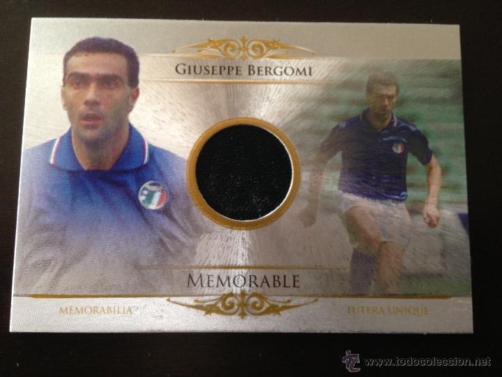 Collectionnisme sportif: BERGOMI Memorable Futera Unique 2014 numbered 25 of 111. Unused code