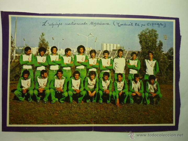 Coleccionismo deportivo: recorte revista futbol selecc. nacional argelia -a&ntilde;os 8o
