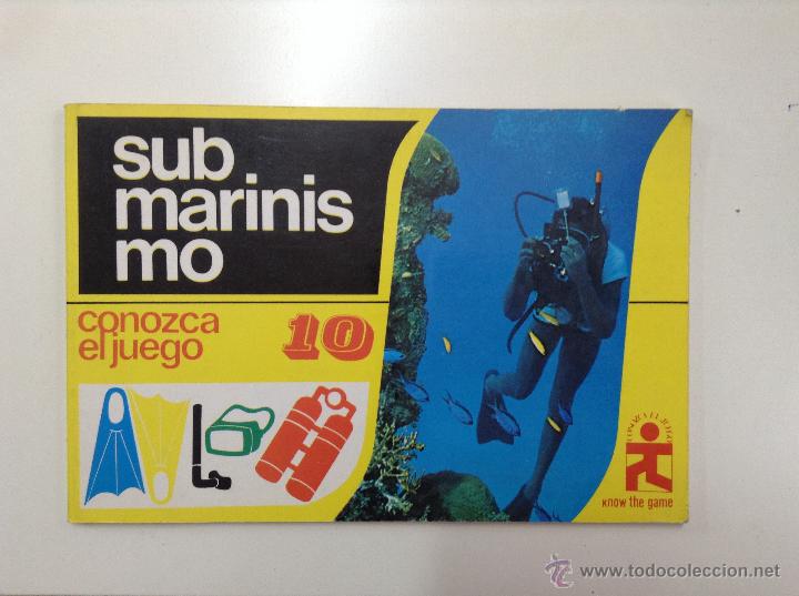 Coleccionismo deportivo: Submarinismo - coleccion conozca el juego - ediciones aura - TDKR26 - Foto 1