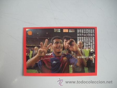 Coleccionismo deportivo: FICHA TECNICA DEL BAR&Ccedil;A- LOS PICHICHIS - LOS CAZA GOLES - - Foto 2