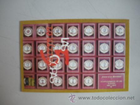 Coleccionismo deportivo: FICHA TECNICA DEL BAR&Ccedil;A- LAS  CINCO  COPAS - LO MAXIMO - - Foto 1