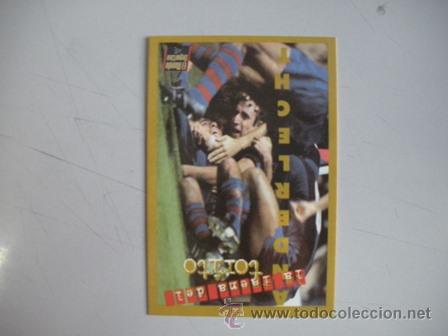 Coleccionismo deportivo: FICHA TECNICA DEL BAR&Ccedil;A - LA FAENA DEL TORITO - - Foto 1