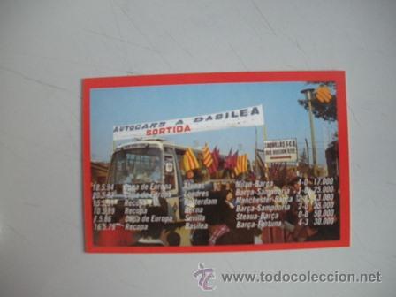 Coleccionismo deportivo: FICHA TECNICA DEL BAR&Ccedil;A - LA  RIADA  DEL  BLAUGRANA - - Foto 2