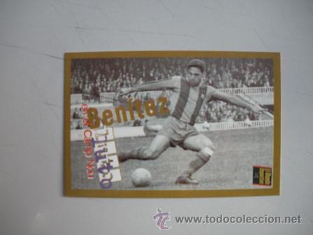 Coleccionismo deportivo: FICHA TECNICA DEL BAR&Ccedil;A - EBNITEZ - EN EL CAMP NOU - - Foto 1