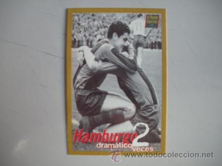 Coleccionismo deportivo: FICHA TECNICA DEL BAR&Ccedil;A - HAMBURGO -  DRAMATICO  2 VECES  - - Foto 1