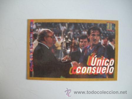 Coleccionismo deportivo: FICHA TECNICA DEL BAR&Ccedil;A - UNICO CONSUELO - - Foto 1