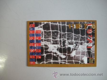 Coleccionismo deportivo: FICHA TECNICA DEL BAR&Ccedil;A -1970 - 1971 - - Foto 1