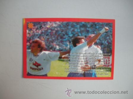 Coleccionismo deportivo: FICHA TECNICA DEL BAR&Ccedil;A - LIGA 1992 - 1993 - - Foto 2