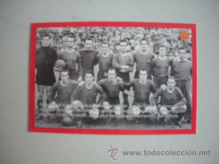 Coleccionismo deportivo: FICHA TECNICA DEL BAR&Ccedil;A - LIGA 1947 - 1948 - - Foto 2
