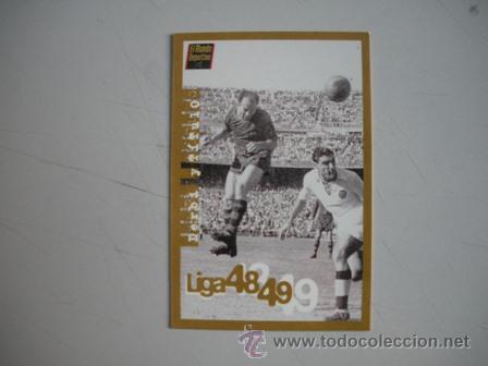 Coleccionismo deportivo: FICHA TECNICA DEL BAR&Ccedil;A - LIGA - 1948 - 1949 - - Foto 1