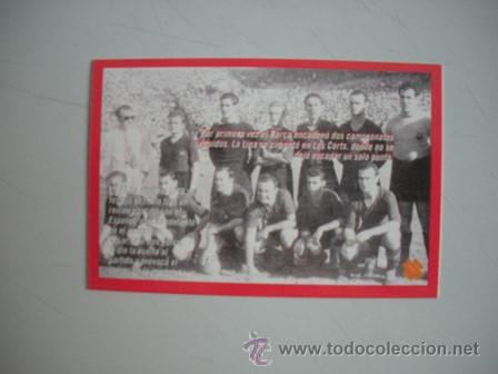 Coleccionismo deportivo: FICHA TECNICA DEL BAR&Ccedil;A - LIGA - 1948 - 1949 - - Foto 2