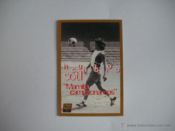 Coleccionismo deportivo: FICHA TECNICA DEL BAR&Ccedil;A - S O T I L - - Foto 1